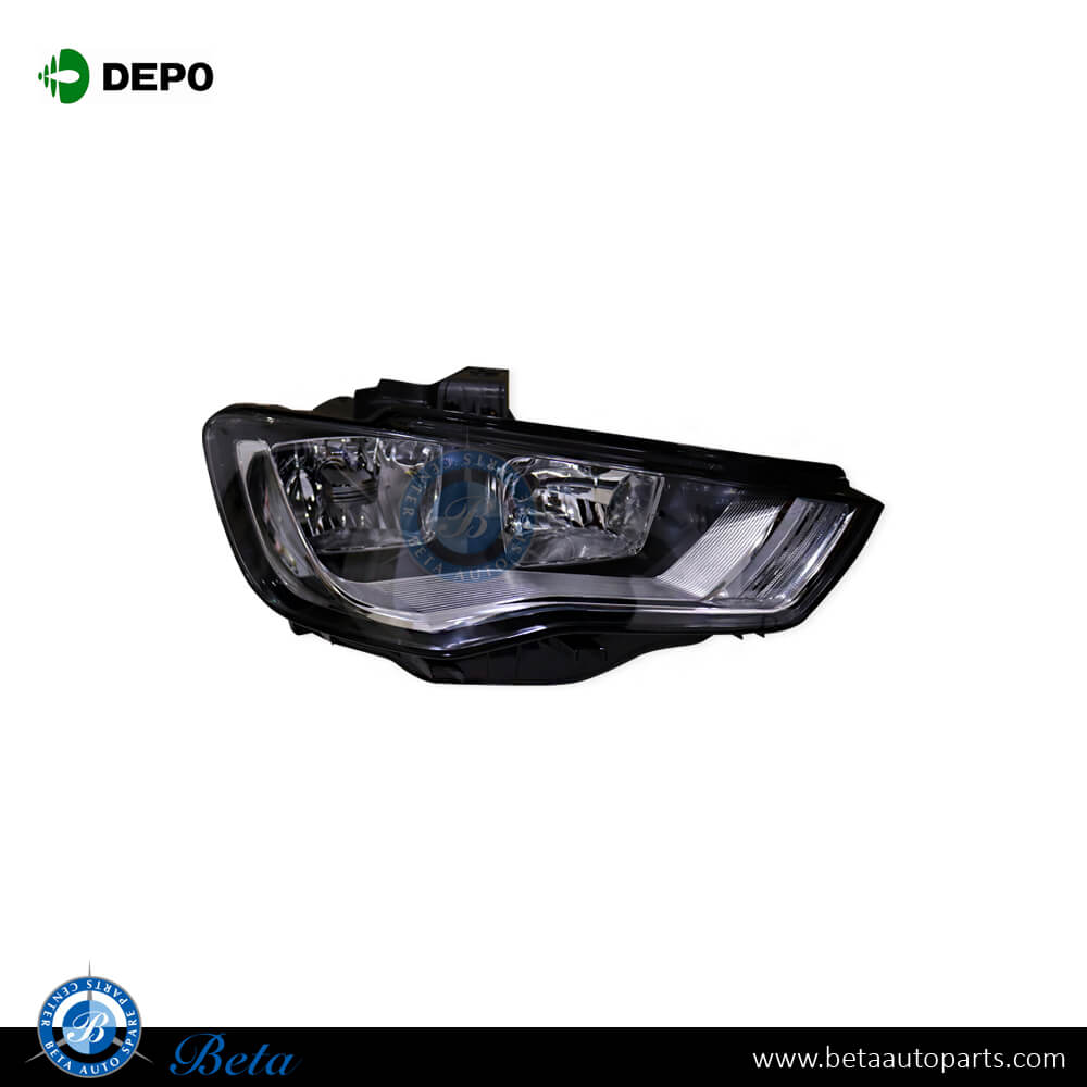 Right Side Headlamp Normal for Audi A3 2013-2016 models, Part Number 8V0941004 Right Side Headlamp Normal for Audi A3 2013-2016 models, Part Number 8V0941004